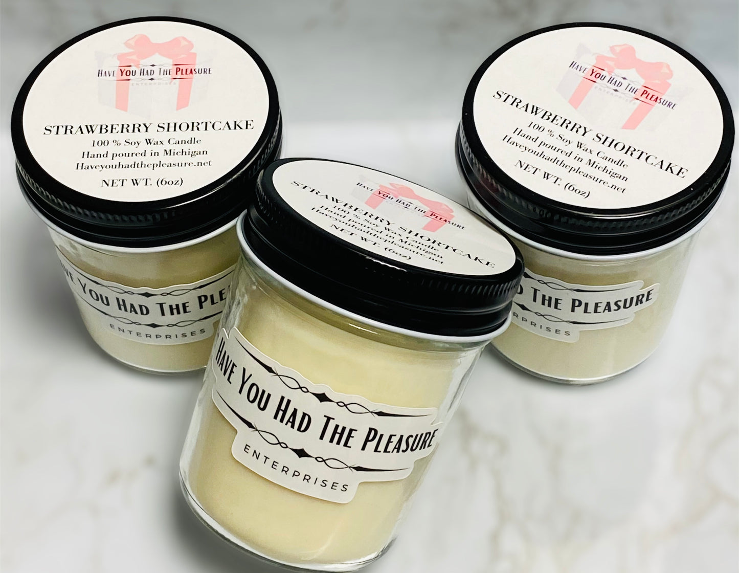 Strawberry Shortcake š° Candle