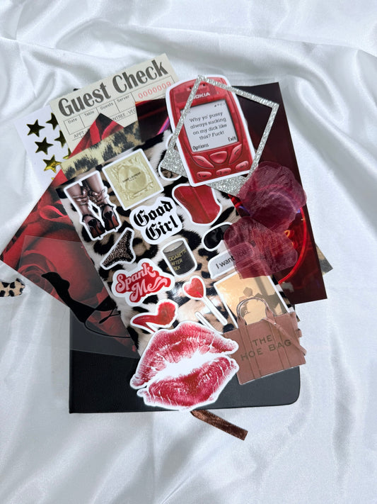 Limited Edition Naughty Girl Junk Journal Starter Kit